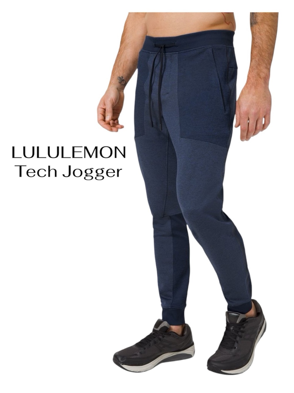 LULULEMON | Tech Jogger | Men’s Medium | Blue/Black